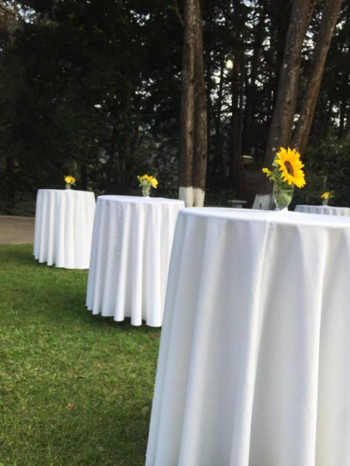 Mesa Coctelera Con Mantel O Licra Eventos