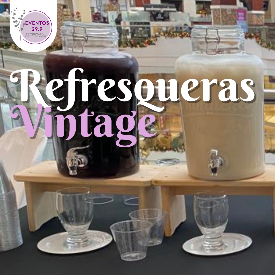 Alquiler de Refresquera Vintage