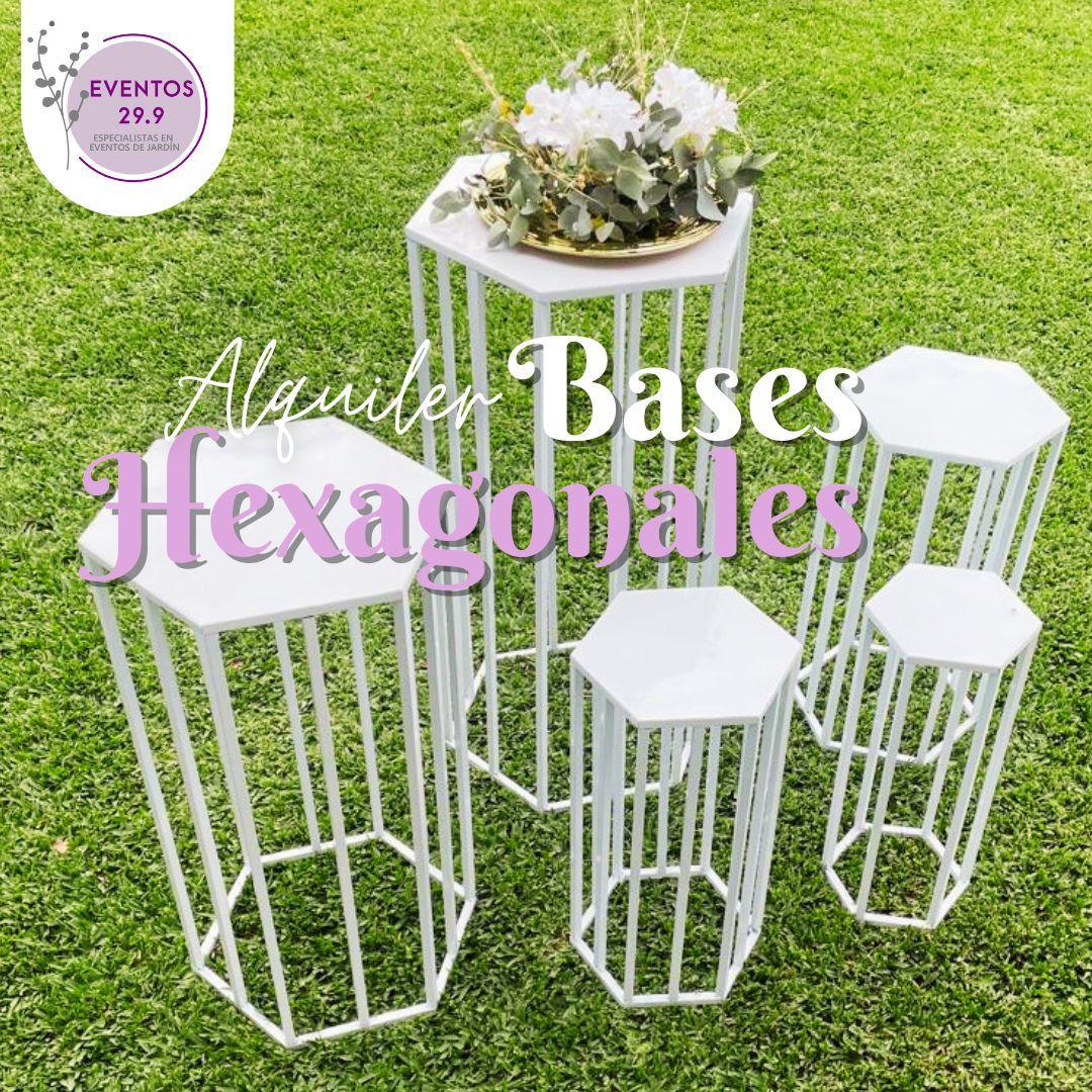 Alquiler de bases hexagonales